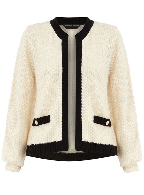 chanel navy cardigan gold|Chanel cardigan black and white.